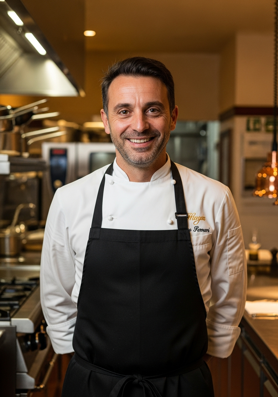 Küchenchef Marco Ferrari