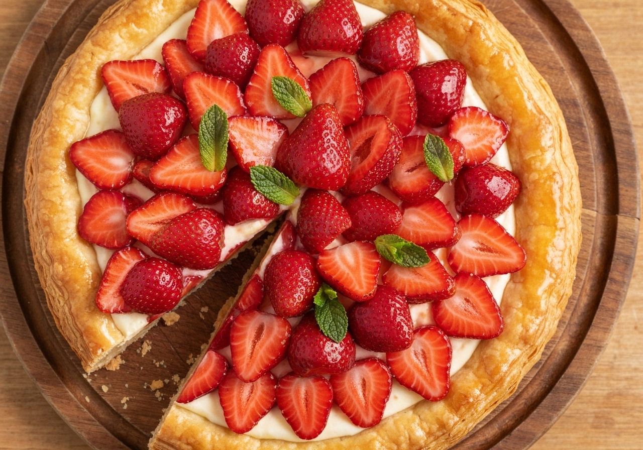 Crostata di Fragole