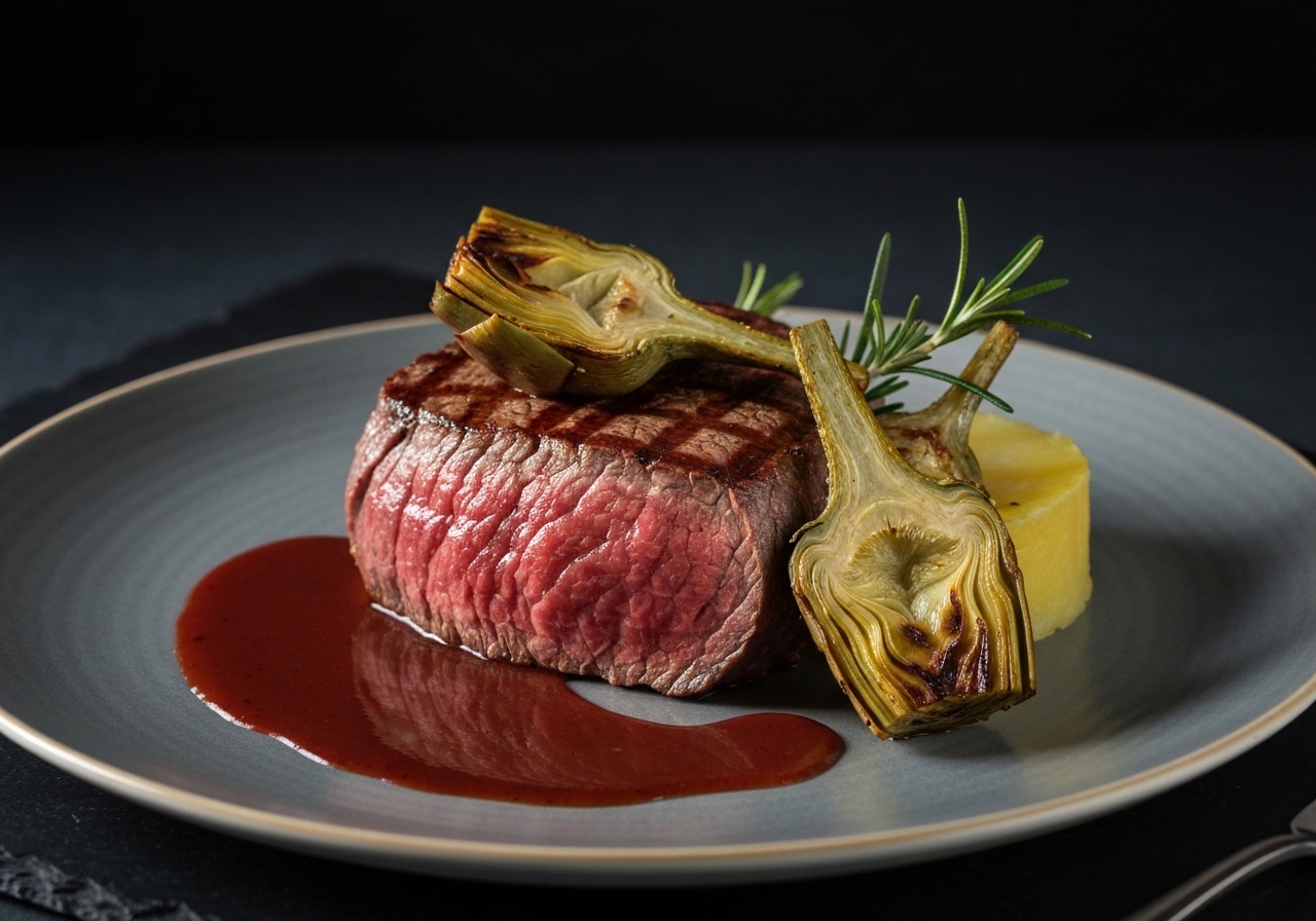 Rindfleisch mit Artischocken