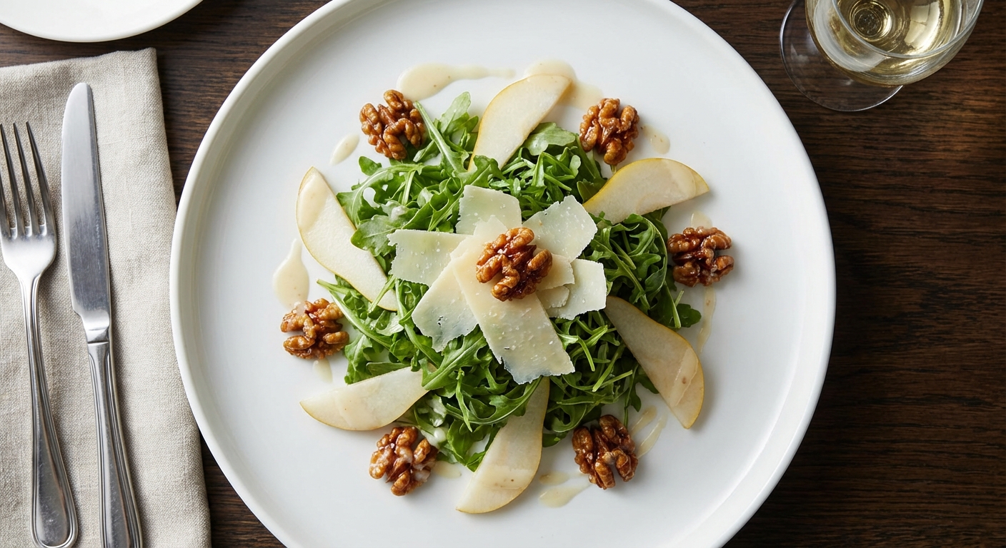 Rucola mit Parmesan